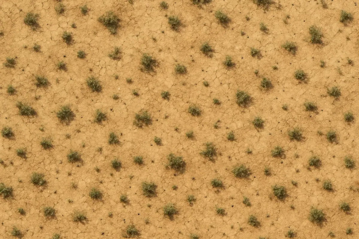 Degraded land before P-Vita transformation